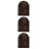 3Pcs Rustic Solid Wood Switch Cover Protective Outlet Plate Dark Brown 5
