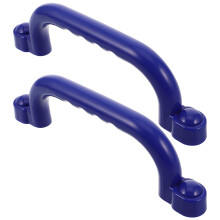 3Pairs Blue Plastic Playground Accessory Handles Easy Install for Kids