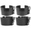 4Pcs Black Plastic Kayak Drink Holder Car Vent Cup Holder Clip on 4