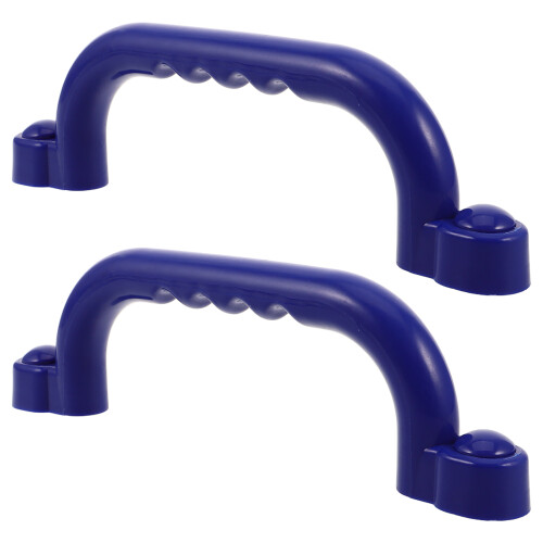 3Pairs Blue Plastic Playground Accessory Handles Easy Install for Kids 2