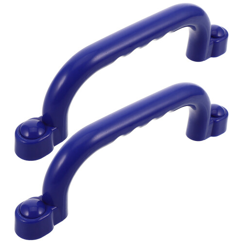 3Pairs Blue Plastic Playground Accessory Handles Easy Install for Kids 1