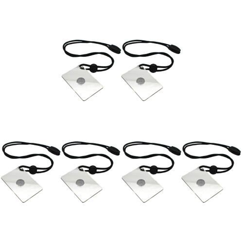 6Pcs Acrylic Outdoor Signal Mirror Durable Reflective 1