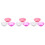 9Pcs Round Plastic Wash Basins Assorted Color for Face and Laundry 6