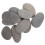 60Pcs Grey Pebbles for DIY Painting and Craft Projects 2
