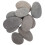 60Pcs Grey Pebbles for DIY Painting and Craft Projects 3