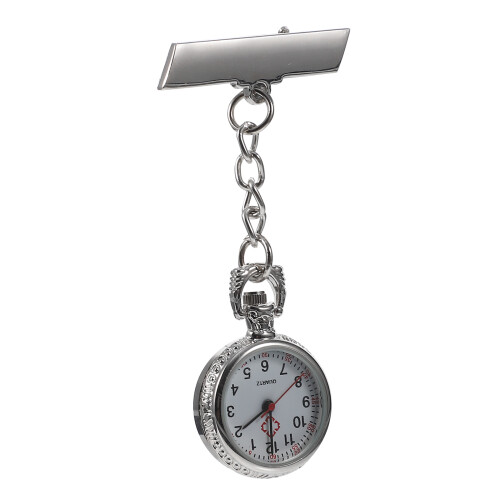 3Pz Orologio Appeso Infermiera in Argento Design