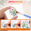 60Pcs Grey Pebbles for DIY Painting and Craft Projects 8