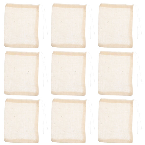 50Pz Sacchetti Cotone Resistente Per Spezie E Medicinali 2