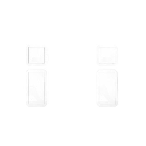 8Pz Set Template Quilt in Acrilico Trasparente Per Taglio Preciso DIY 2