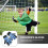 4Pz Calcio Portiere Protezione Dita PU 8