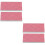 4Pz Piastrelle Miniatura Rosa, Per Casa DIY 8
