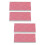 4Pz Piastrelle Miniatura Rosa, Per Casa DIY 9