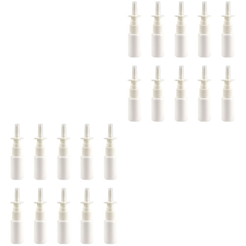 20Pz Flaconi Spray Bianco Riutilizzabili Per Viaggio E 2