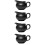 4Pz Kettle Nero Vintage Per Latte E in Casa 8