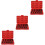 3Set Set Bussole Per Impatto Con Adattatori Girabili in Nero 6