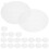 80Pz Maschera Viso - -Te Trasparenti in PVC Per 3