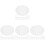80Pz Maschera Viso - -Te Trasparenti in PVC Per 4