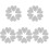 30Pz Patch Cuore Cristallo Per Borse E Decorativi 3