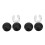 4Pz in Rame Nero Dress Per Smoking E Camicia Uomo 3