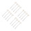 16Pz Porta Piante Macramè Cotone Beige Intrecciato Per Balcone 10