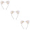 3Pz Cerchietti Con Design Orecchie Gatto Per Cosplay 9