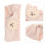 4Pz Fasce Elastiche in Cotone Khaki Comfort Per 11