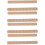 8Pz Bastoncini Musicali Legno Beige Ritmico Per Bambini 10