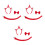 3Set Natale Orecchie Gatto Peluche Rosso Per Party E Cosplay 8