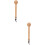 2Pz Martello in Legno Khaki Per E Baseball 7