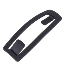 2St Zwarte ABS Helm Brilspanner Clip Voor Ski & Fietshelm