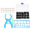 3Sets Veiligheidsoog Bevestiging Tool Met Metaal En Plastic Materialen 1