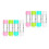 8Pcs Mini Lens Case Set Protective Practical Assorted Color Storage 4