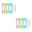 8Pcs Mini Lens Case Set Protective Practical Assorted Color Storage 2
