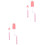 2Sets Voedingsflesborstels Roze Met Zachte Pacifier Spons Thuis 3