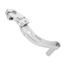 5Szt Trwała Dźwignia Zmiany Biegów Motocykla Z Aluminium Srebrna