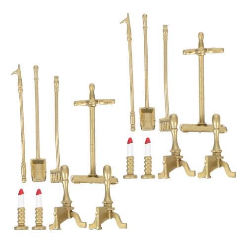 10Conjuntos Mini De Plástico Para Casa De Bonecas 1