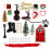 2Conjuntos Mini Natal Decoração Resinada Coloridas 1