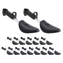8Pares Protetores Ajustáveis Para Plástico Preto Resistente