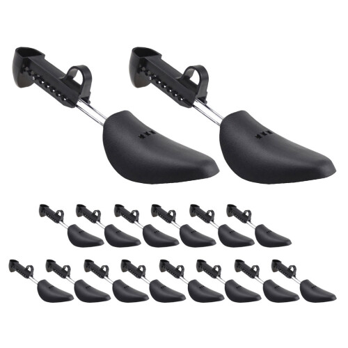 8Pares Protetores Ajustáveis Para Plástico Preto Resistente