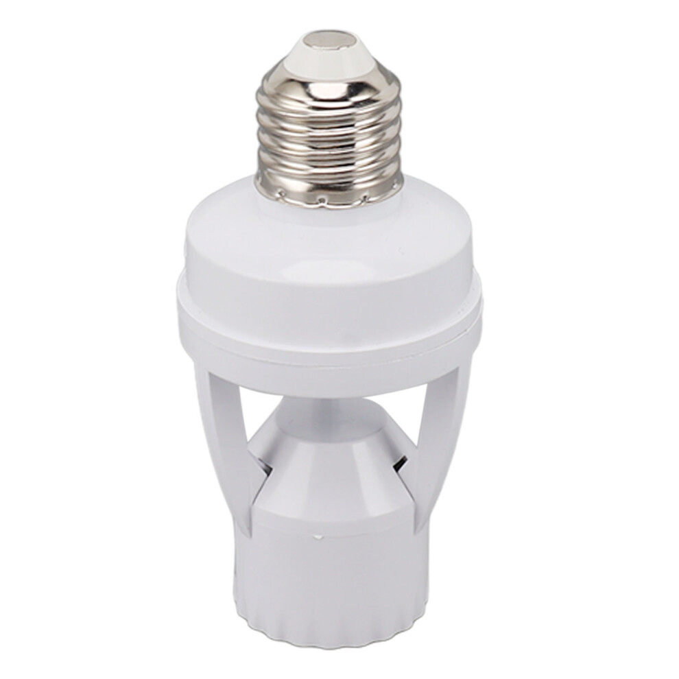 E27 Motion Sensor Light Socket Pir Night Light Adapter Auto On/Off For Garage 9441369270320