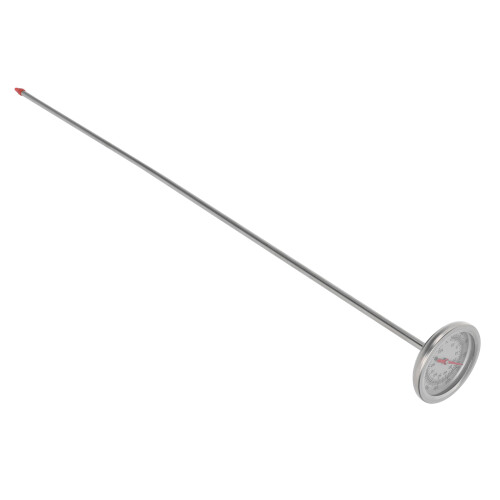 2St Professionele Grondsonde Thermometer Accessoire Roestvrij