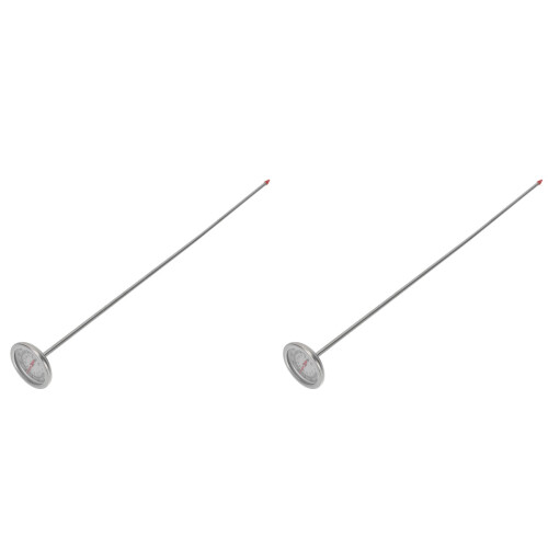 2St Professionele Grondsonde Thermometer Accessoire Roestvrij 2