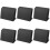 72Pz Lavagnette Piccole Nere in PVC Per Note E Tavolo 2