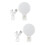 2Pz Ring Light LED Bianco, Luce Fill Per Chat Video E Selfie Portatili 8