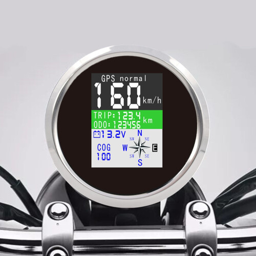 3Pz Contachilometri Digitale Auto E Barca Design Elegante ABS E PVC 2