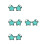 4Pz Occhiali Sole Stella Rimless Con Per 7