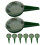 40Pz Spandisemi Portatile Verde Ergonomico Per Giardinaggio E Orto 3
