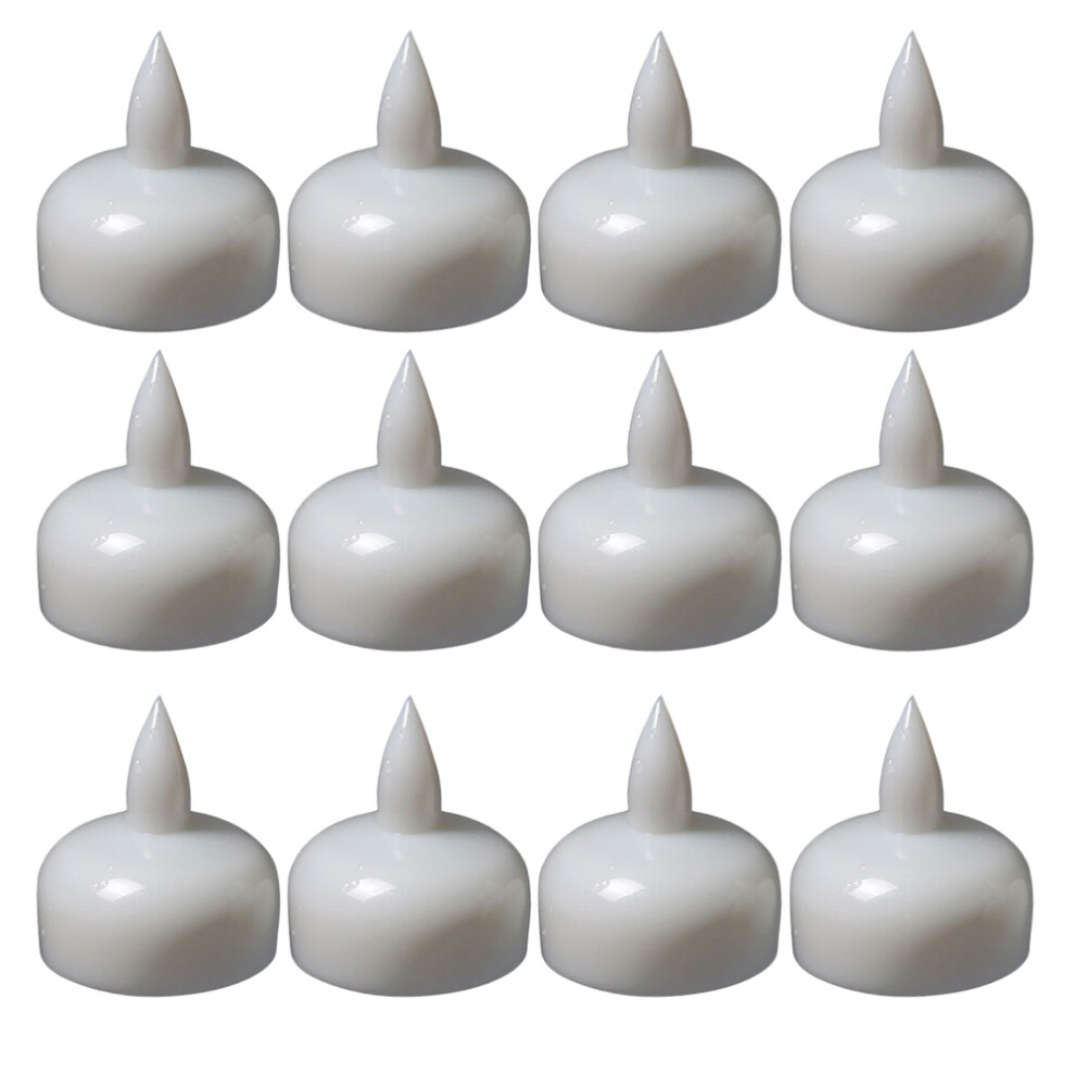 36Szt Wodoodporne ŚWieczki Led Plastikowe Efektowne Do Basenu I Stawu-image