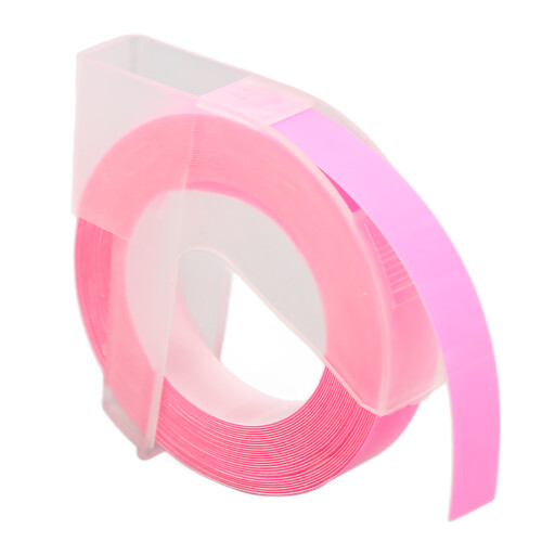 5Pcs 3D Embossing Label Tapes, 9mm x 3m, Self Adhesive for Label Makers 2