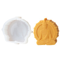 3D Silikonform Meditation Buddhas Form Epoxidharzform für